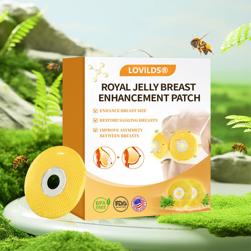 【Official Flagship Store】 LOVILDS® ❤️ 𝑹𝒐𝒚𝒂𝒍 𝑱𝒆𝒍𝒍𝒚 𝑩𝒓𝒆𝒂𝒔𝒕 𝑬𝒏𝒉𝒂𝒏𝒄𝒆𝒎𝒆𝒏𝒕 𝑷𝒂𝒕𝒄𝒉 Safe for use during breastfeeding-For concerns such as underdeveloped breasts, sagging, flatness, skin creases, and darkened nipples.