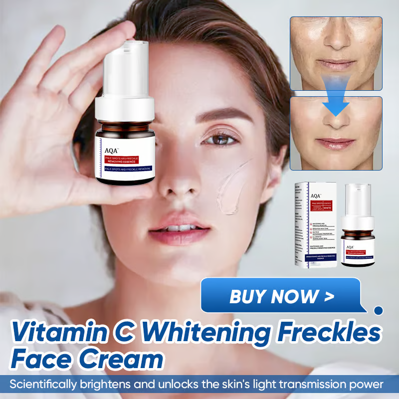 🔥AQA™Vitamin C Whitening Freckles Face Cream Remove Melasma Dark Spots Lighten Melanin
