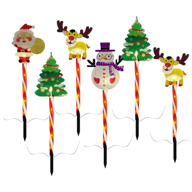 🎄🎁6-pack of moving Christmas lights