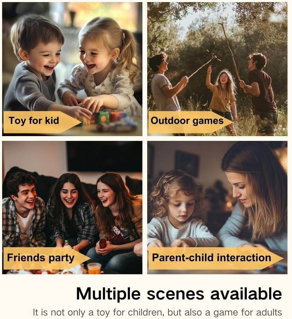 NESLEMY™Reaction Time Training Toy - Falling Sticks Challenge, Hand Eye Coordination Game for Kids and Adults