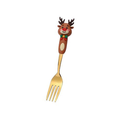 🎅Holiday Magic Utensil Collection - 4 Festive Designs (Santa & Friends)🎄