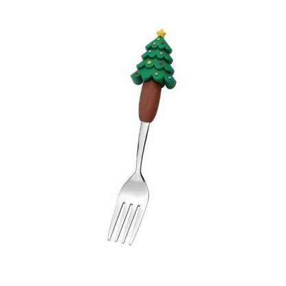 🎅Holiday Magic Utensil Collection - 4 Festive Designs (Santa & Friends)🎄