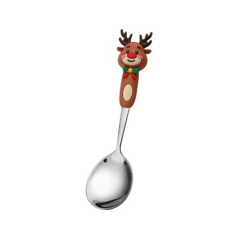🎅Holiday Magic Utensil Collection - 4 Festive Designs (Santa & Friends)🎄