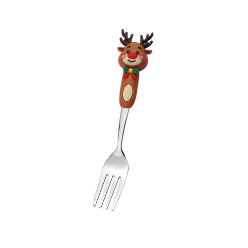 🎅Holiday Magic Utensil Collection - 4 Festive Designs (Santa & Friends)🎄