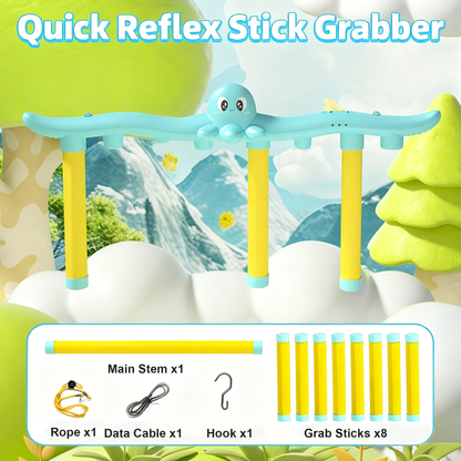 NESLEMY™Reaction Time Training Toy - Falling Sticks Challenge, Hand Eye Coordination Game for Kids and Adults