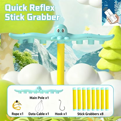 NESLEMY™Reaction Time Training Toy - Falling Sticks Challenge, Hand Eye Coordination Game for Kids and Adults