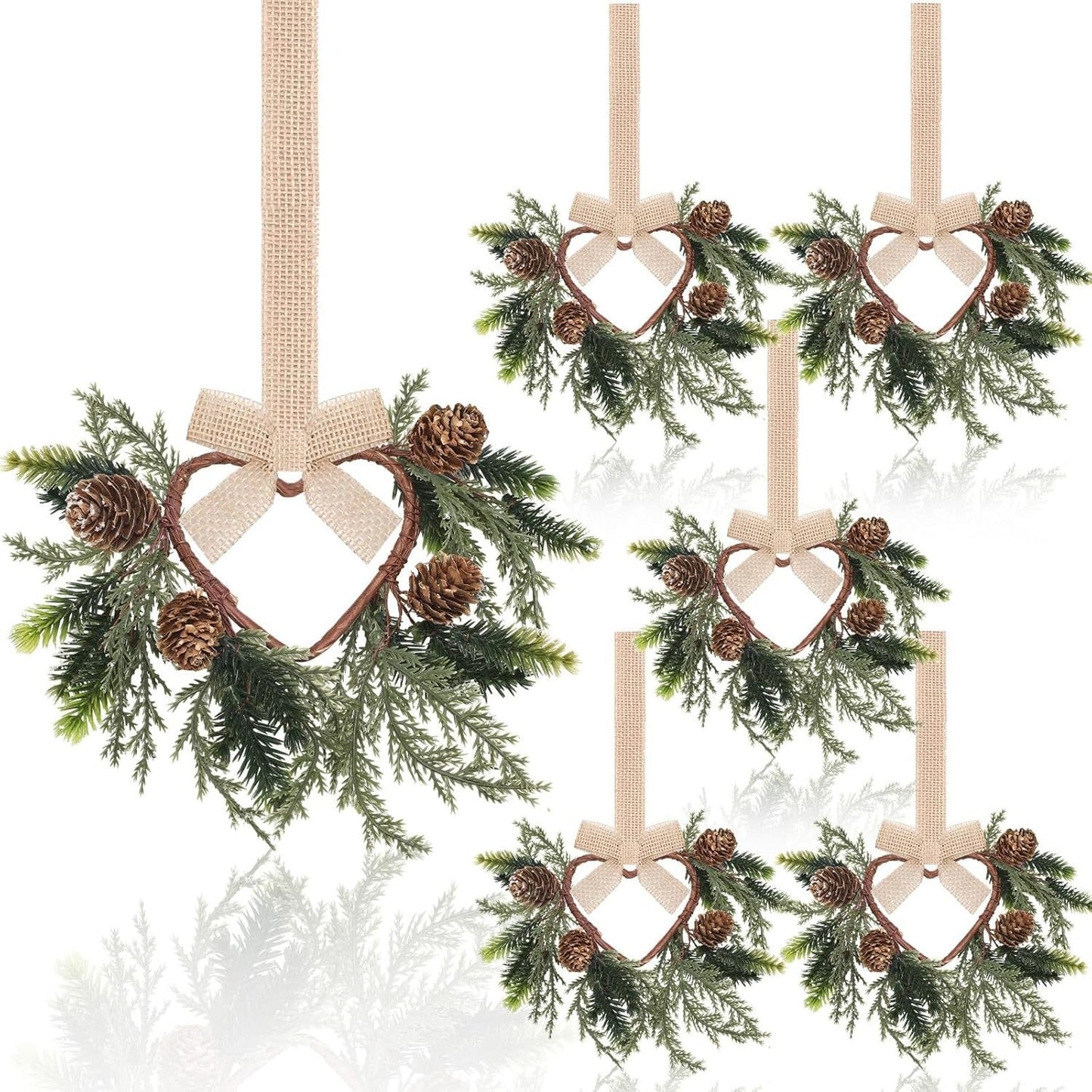 Cozy Christmas Charm: Adorn Your Home with Wreath Ornaments