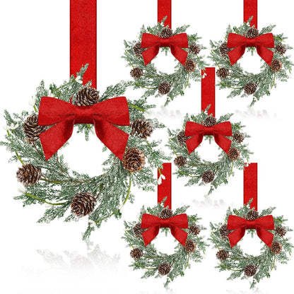 Cozy Christmas Charm: Adorn Your Home with Wreath Ornaments