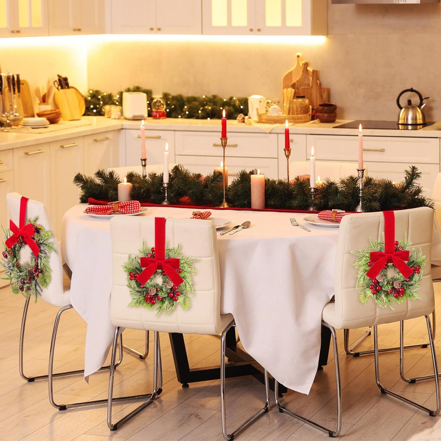 Cozy Christmas Charm: Adorn Your Home with Wreath Ornaments