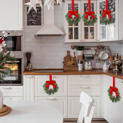 Cozy Christmas Charm: Adorn Your Home with Wreath Ornaments