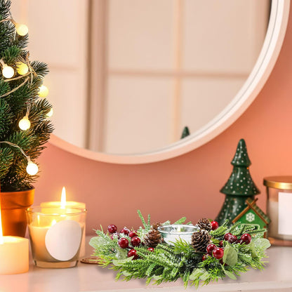 Cozy Christmas Charm: Adorn Your Home with Wreath Ornaments