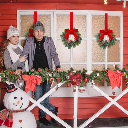 Cozy Christmas Charm: Adorn Your Home with Wreath Ornaments