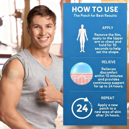 🫁✅FDA Approved LOVILDS™ DoubleNano COPD Relief Patch (💝 Cough, wheezing, shortness of breath, sputum, stuffy nose, bronchitis, bronchitis, allergy symptoms, lung discomfort🫁)