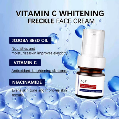 🔥AQA™Vitamin C Whitening Freckles Face Cream Remove Melasma Dark Spots Lighten Melanin