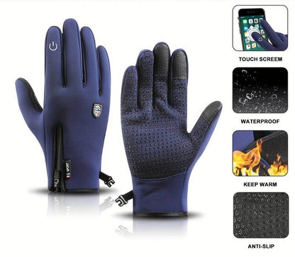 DIYSTAR ™ Outdoor gloves, windproof and waterproof, thickened fleece design.